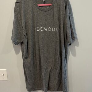 Next Level Apparel Dark Gray #DEMODAY Tee